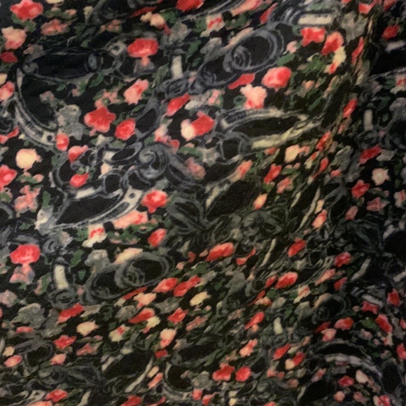 Fall/Winter dress, navy with pink - Picture 6 of 8